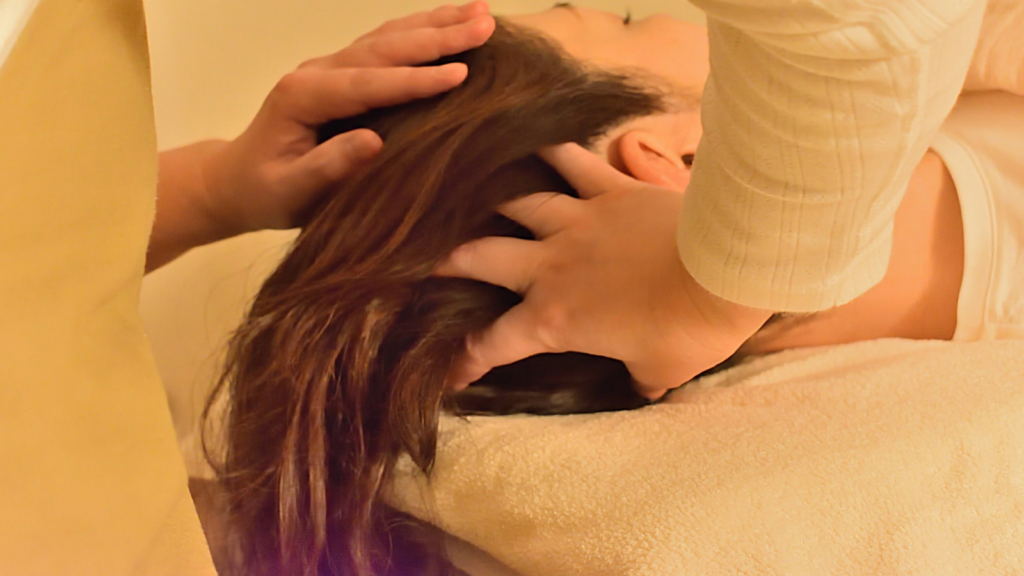 アロマドライヘッドスパサロン Romiere(ロミエル)船橋店のドライヘッドスパ